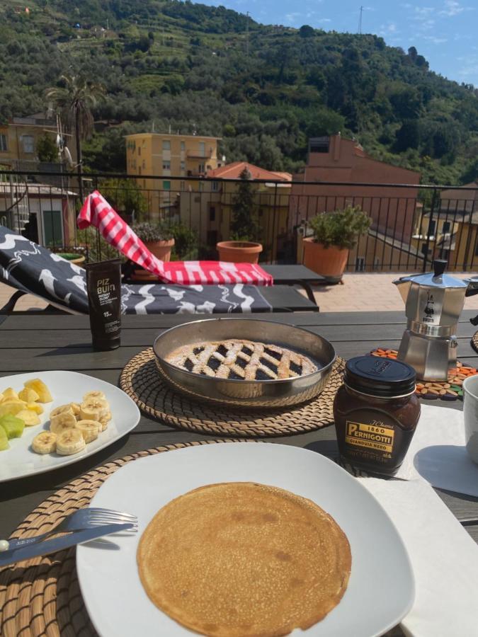 شقة La Terrazza Di Monterosso مونتيروسّو ال ماري المظهر الخارجي الصورة