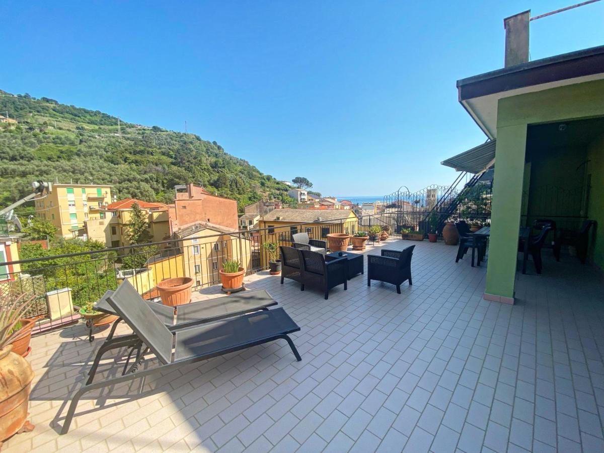 شقة La Terrazza Di Monterosso مونتيروسّو ال ماري المظهر الخارجي الصورة