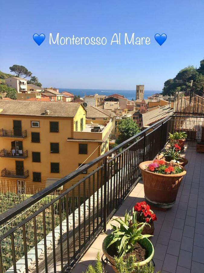 شقة La Terrazza Di Monterosso مونتيروسّو ال ماري المظهر الخارجي الصورة
